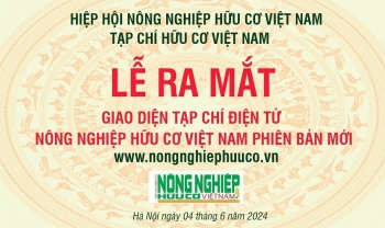 ra mat giao dien tap chi dien tu nong nghiep huu co viet nam