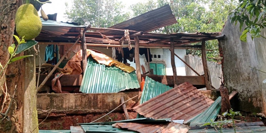 Kon Tum: Huyện Tu Mơ Rông chịu thiệt hại do mưa lớn và gió mạnh