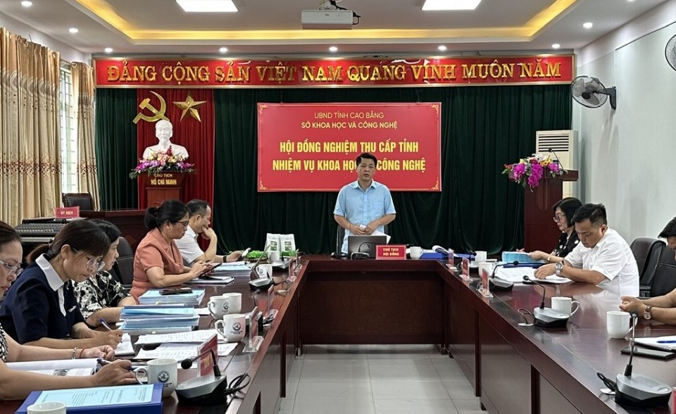 Hội đồng tư vấn đánh giá, nghiệm thu cấp tỉnh liên quan Dự án chè Đoỏng Pán