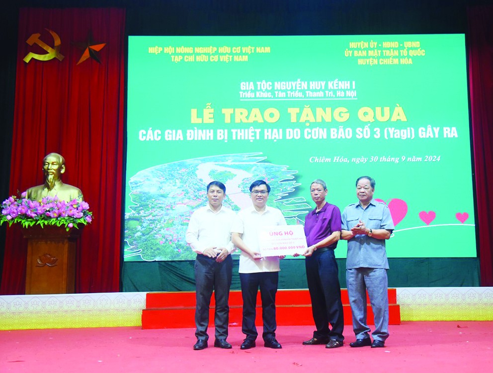 Tạp chí Hữu cơ Việt Nam với hành trình thiện nguyện vì cộng đồng