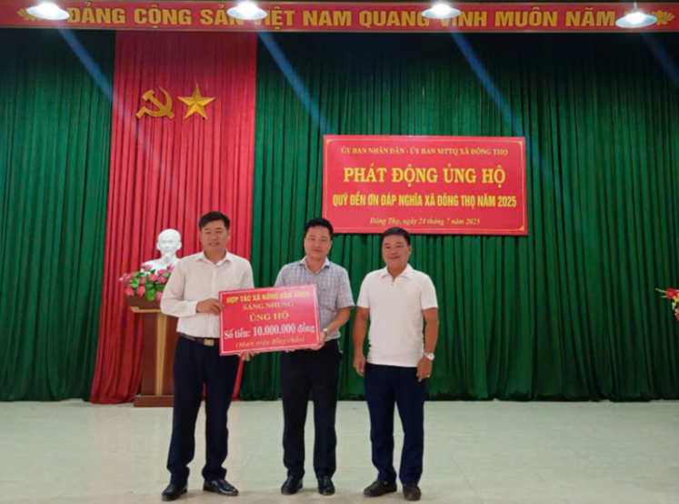 Chung tay tổ chức lễ phát động ủng hộ quỹ “Đền ơn đáp nghĩa” năm 2025