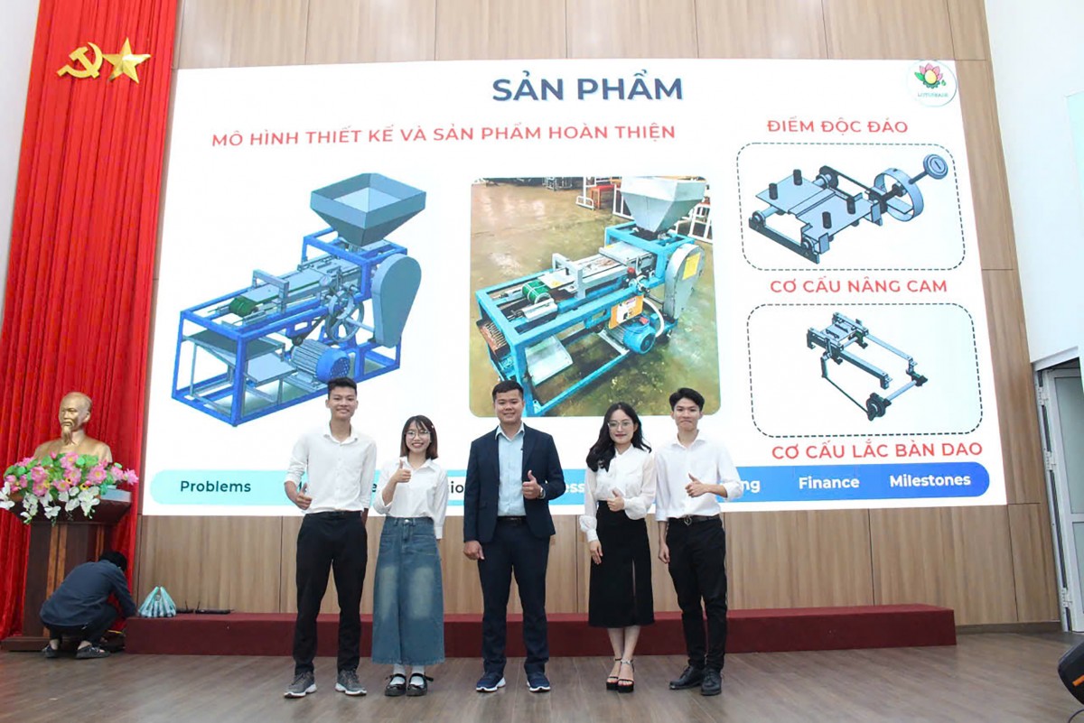 Máy tách vỏ hạt sen tươi: Đổi mới công nghệ từ nhu cầu thực tiễn