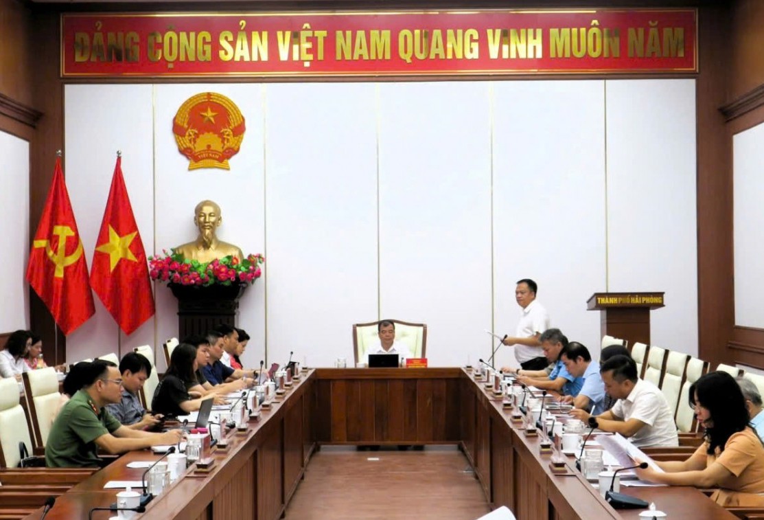 Hải Phòng họp, rà soát tiến độ tham gia Triển lãm thành tựu Đất nước dịp Quốc khánh