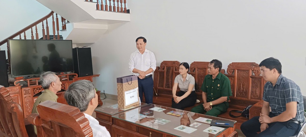 Tổ chức tri ân đối với hội viên, nông dân là thương, bệnh binh