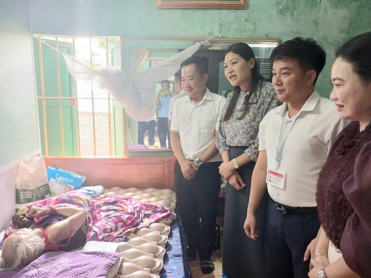 Tổ chức tri ân đối với hội viên, nông dân là thương, bệnh binh