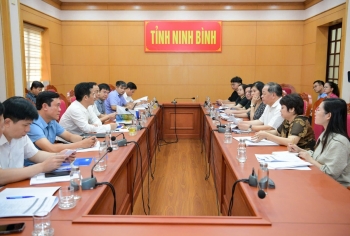 VOAA và UBND tỉnh Ninh Bình họp bàn về công tác tổ chức Hội nghị Hữu cơ châu Á lần thứ 8