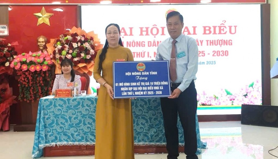 Hội Nông dân xã Sơn Tây Thượng tổ chức Đại hội cấp cơ sở lần thứ I, nhiệm kỳ 2025-2030