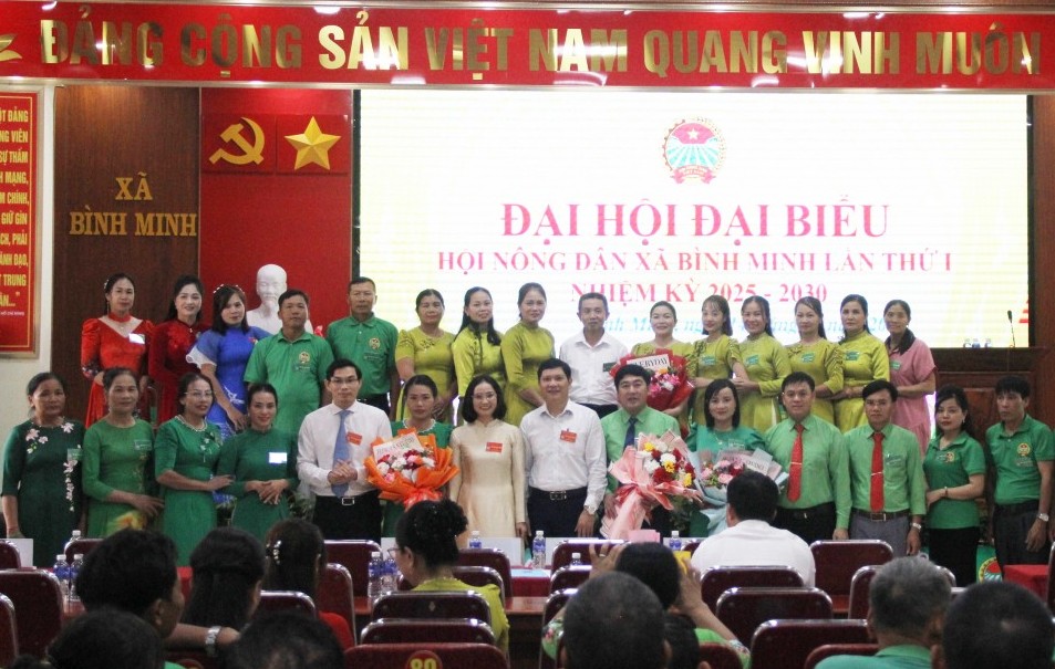 Nghệ An: Đại hội đại biểu Hội Nông dân xã Bình Minh lần thứ I, nhiệm kỳ 2025 - 2030