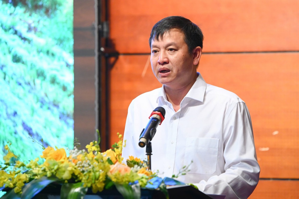 Ông Huỳnh Tấn Đạt - Cục trưởng Cục Trồng trọt và Bảo vệ thực vật công bố những mục tiêu cụ thể của Đề án.