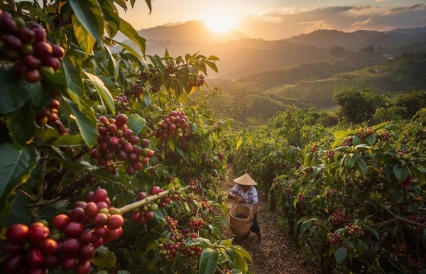 Thị trường cà phê điều chỉnh mạnh sau 5 tuần tăng giá, áp lực chốt lời gia tăng