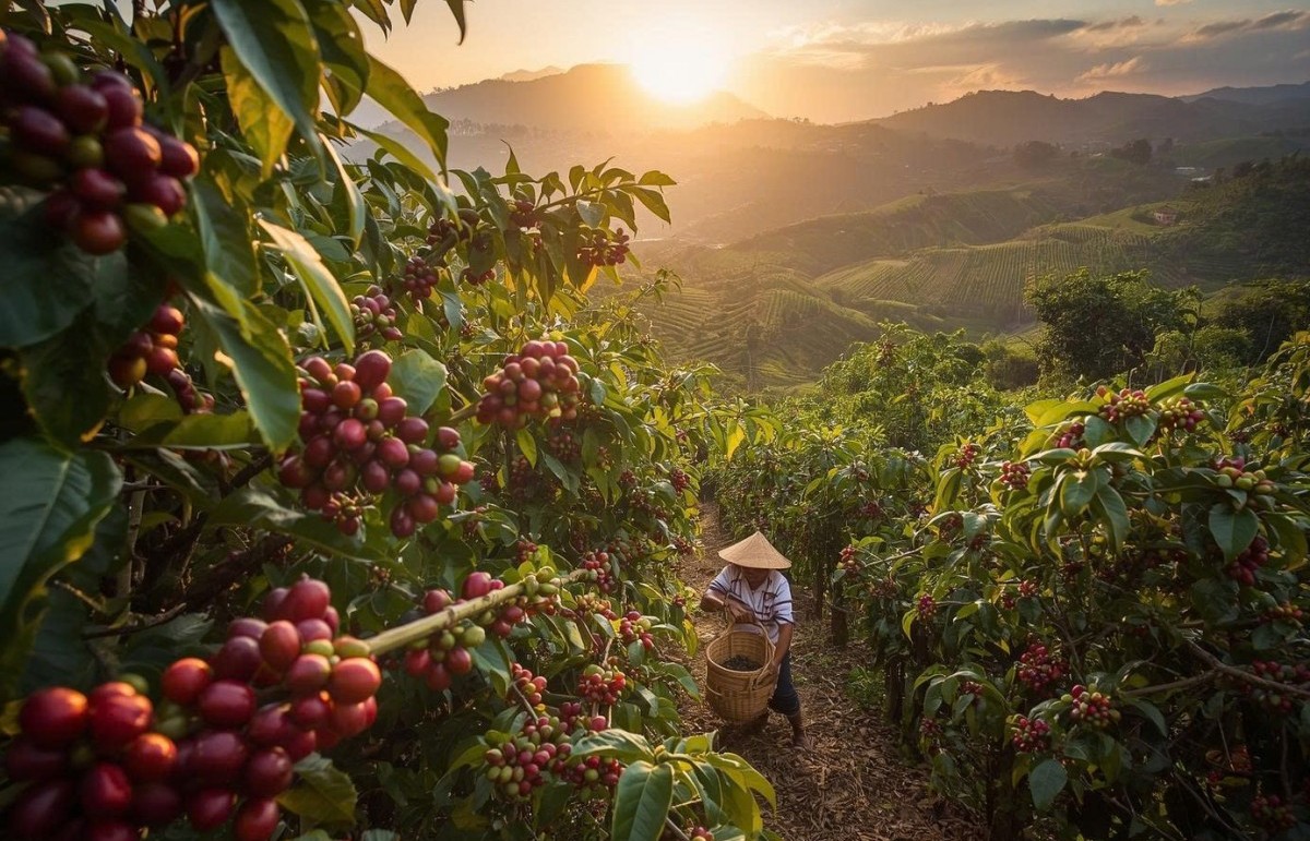 Thị trường cà phê điều chỉnh mạnh sau 5 tuần tăng giá, áp lực chốt lời gia tăng