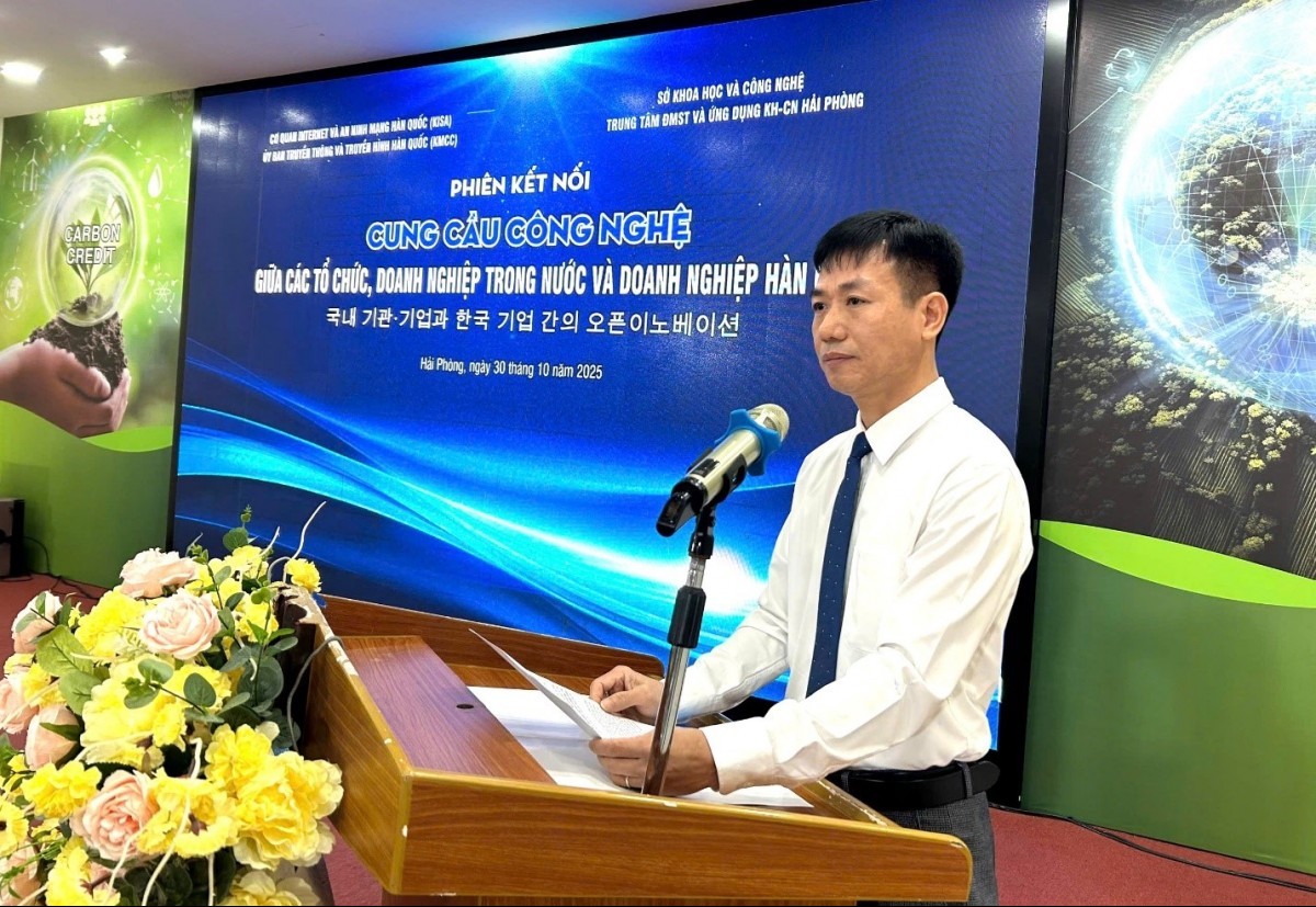 Hải Phòng: Thúc đẩy đổi mới sáng tạo kết nối cung, cầu công nghệ Việt – Hàn