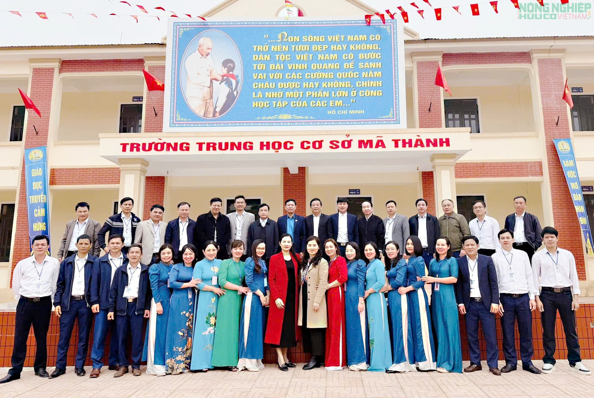 Trường THCS Mã Thành đạt chuẩn Quốc gia trên hành trình 60 năm xây dựng và phát triển