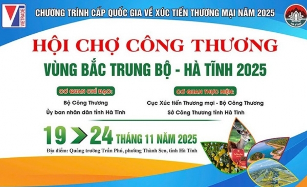 Hội chợ Công thương vùng Bắc Trung bộ - Hà Tĩnh 2025: Nơi hội tụ những sản phẩm đặc sắc