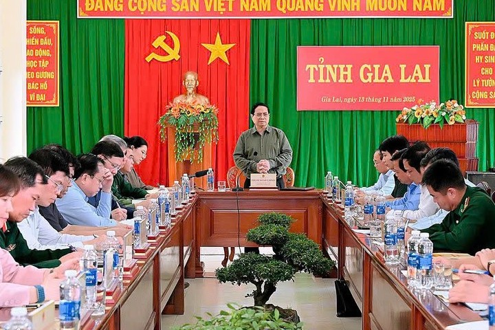 Thủ tướng Chính phủ kiểm tra, chỉ đạo công tác khắc phục hậu quả thiên tại Gia Lai