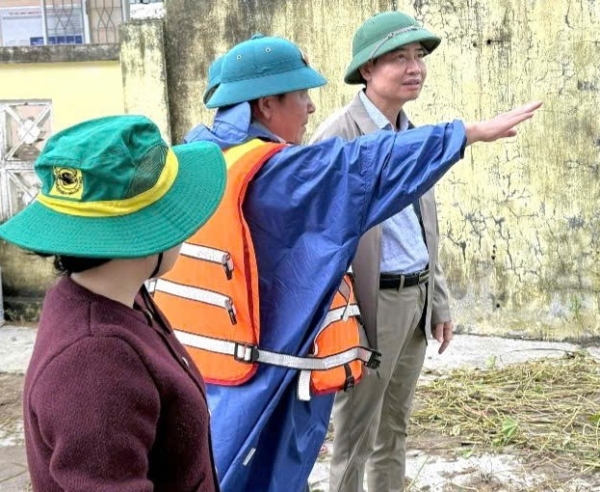 Đắk Lắk: Chủ tịch UBND tỉnh Tạ Anh Tuấn thăm và kiểm tra tình hình khắc phục mưa lũ