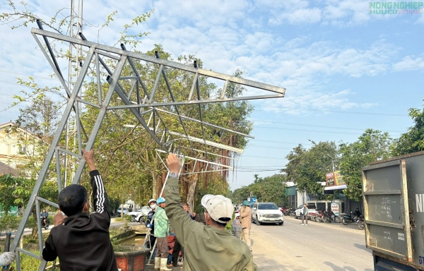Nghệ An: Người dân tự nguyện tháo dỡ công trình lấn chiếm, "đường thông, kênh thoáng" trở lại
