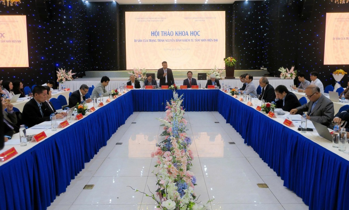 Hội thảo khoa học với chủ đề “Di sản Trạng Trình Nguyễn Bỉnh Khiêm từ tầm nhìn hiện đại”