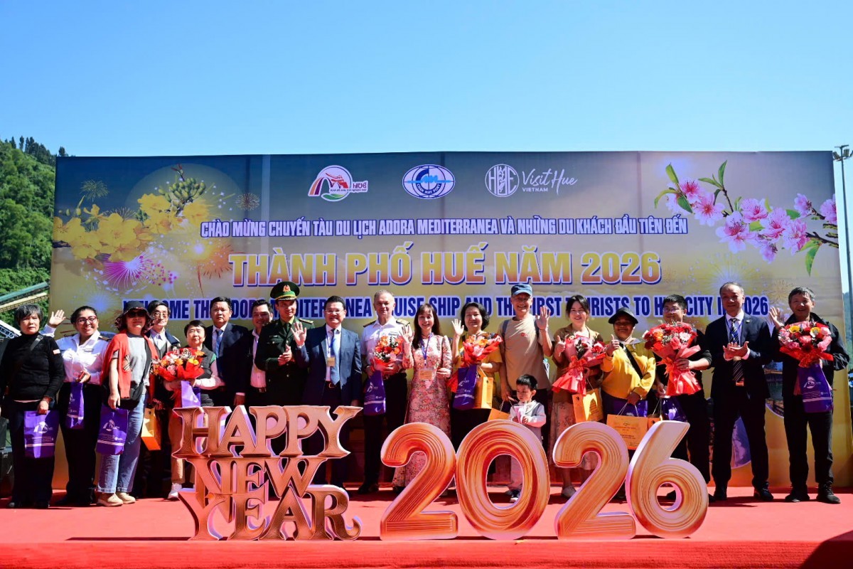 Du lịch Huế: Dấu ấn khởi sắc mở đầu năm 2026