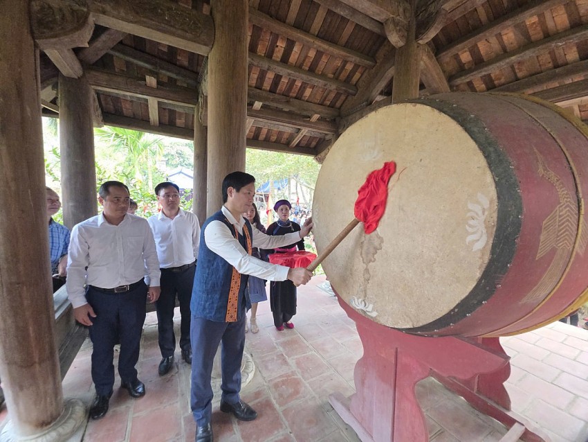 Về vùng cao Bảo Nhai vui hội Lồng tồng ngày xuân