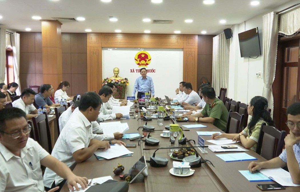 Phó Chủ tịch UBND TP Đà Nẵng Trần Nam Hưng kiểm tra công tác chuẩn bị bầu cử tại 4 xã