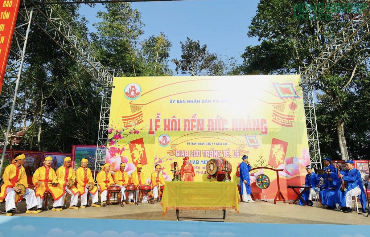 Sôi nổi các hoạt động văn hóa, thể thao tại lễ hội đền Đức Hoàng năm 2026 Sôi nổi các hoạt động văn hóa, thể thao tại lễ hội đền Đức Hoàng năm 2026