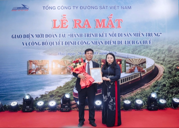 Tp. Huế: đột phá, gắn kết vận tải đường sắt với phát triển du lịch di sản