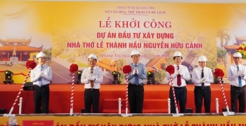 le khoi cong du an xay dung nha tho le thanh hau nguyen huu canh