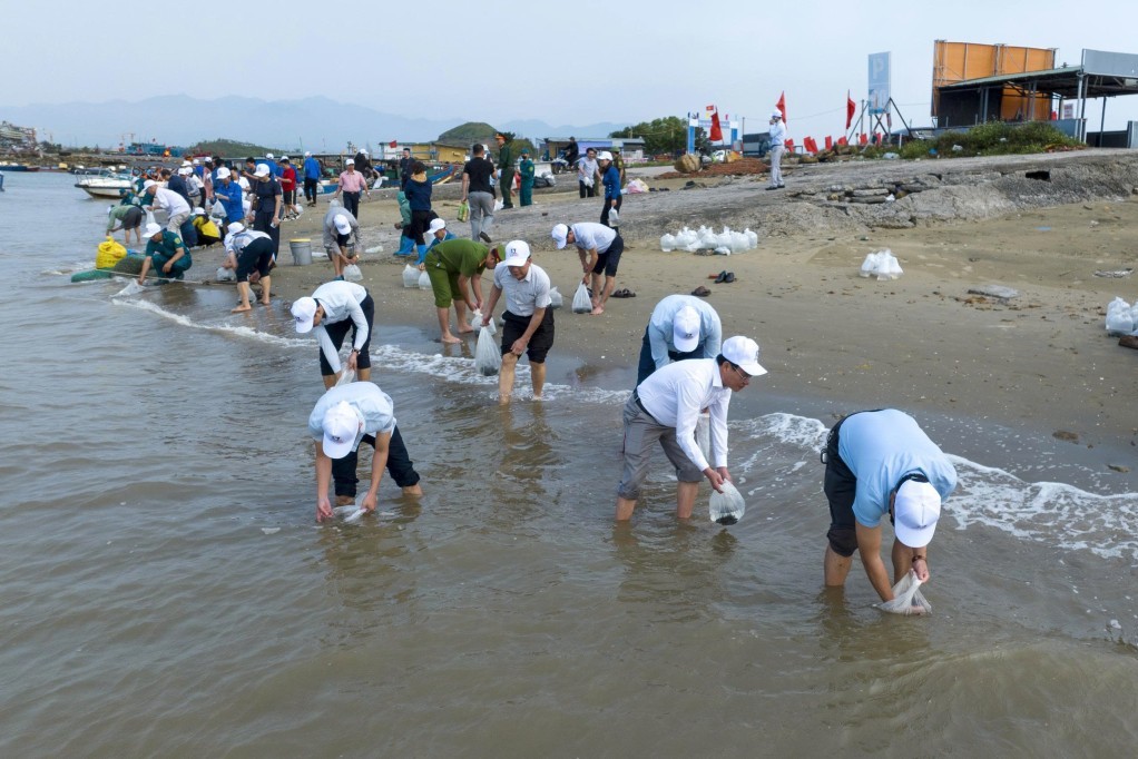 Quảng Ninh: Các địa phương đồng loạt phát động thả giống thủy sản