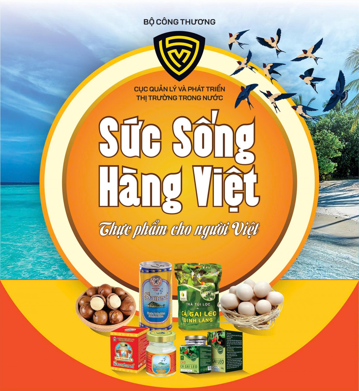 Tổ chức bán hàng trực tiếp và livestream chương trình 