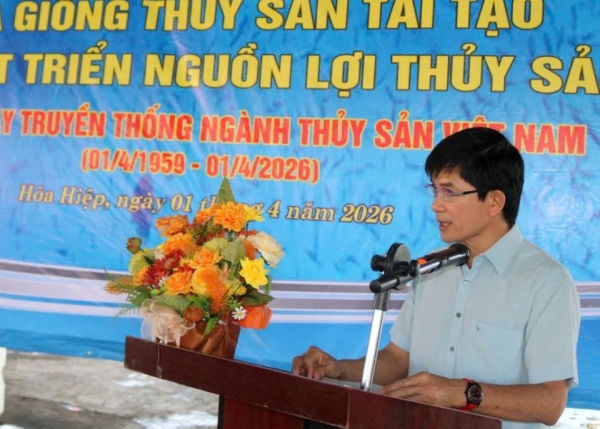 Đắk Lắk: Thả 1 triệu con tôm sú giống nhằm tái tạo nguồn lợi thủy sản