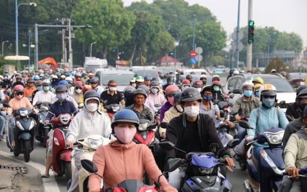 TP.HCM đặt mục tiêu kiểm soát khí thải 100% ô tô, xe máy vào năm 2030