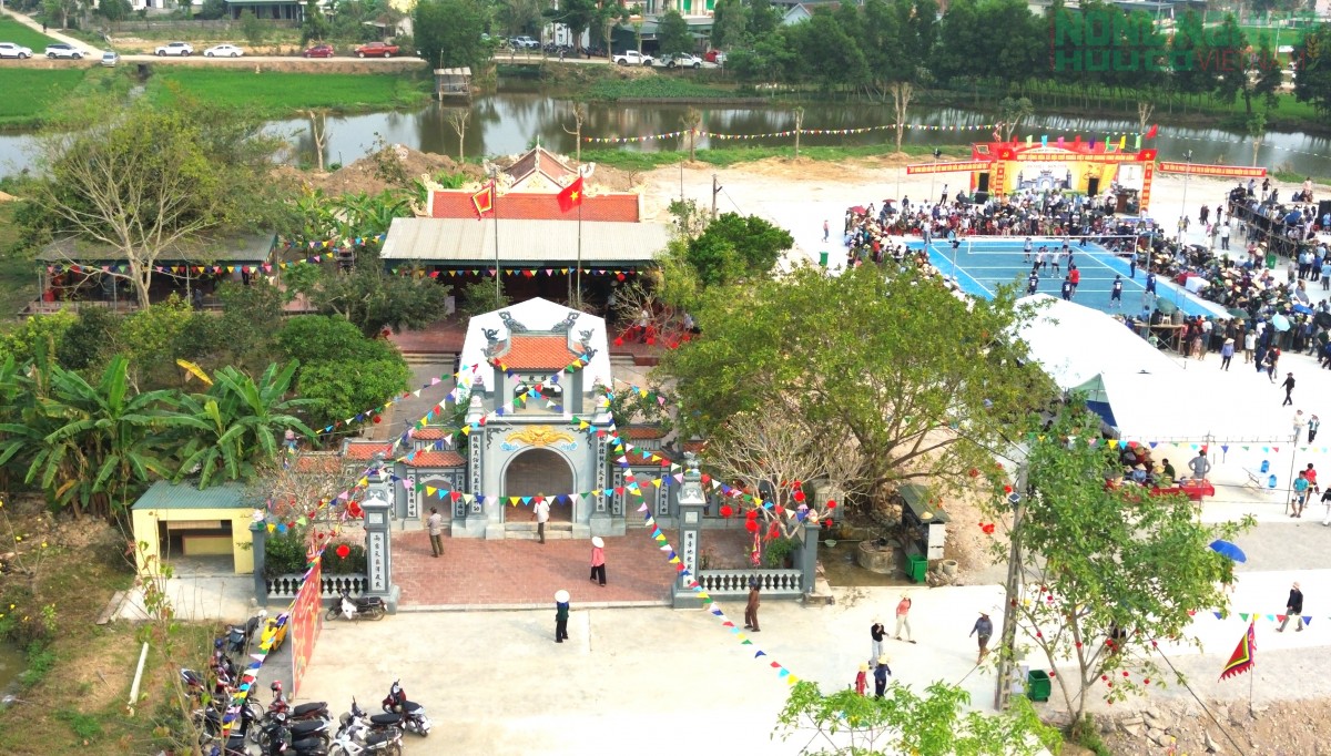 Trang trọng khai hội Đền Canh, xã Bình Minh lần thứ nhất năm 2026