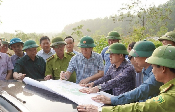 Phó Chủ tịch UBND tỉnh Quảng Trị kiểm tra công tác phòng cháy, chữa cháy rừng