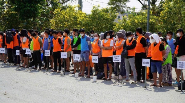 Đắk Lắk tiếp nhận công dân từ Campuchia về nước