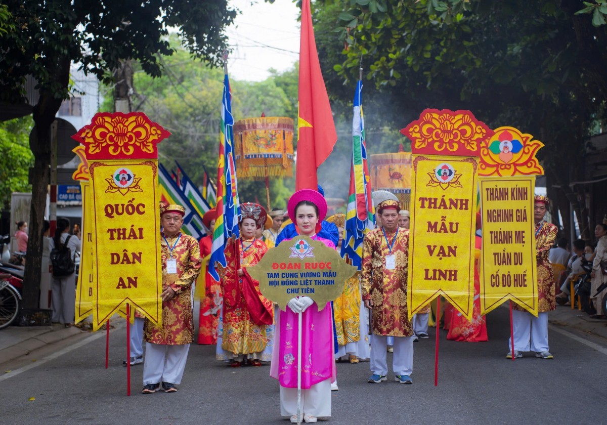 Lễ hội Điện Huệ Nam - Sắc màu “di sản sống” giữa lòng Cố đô Huế