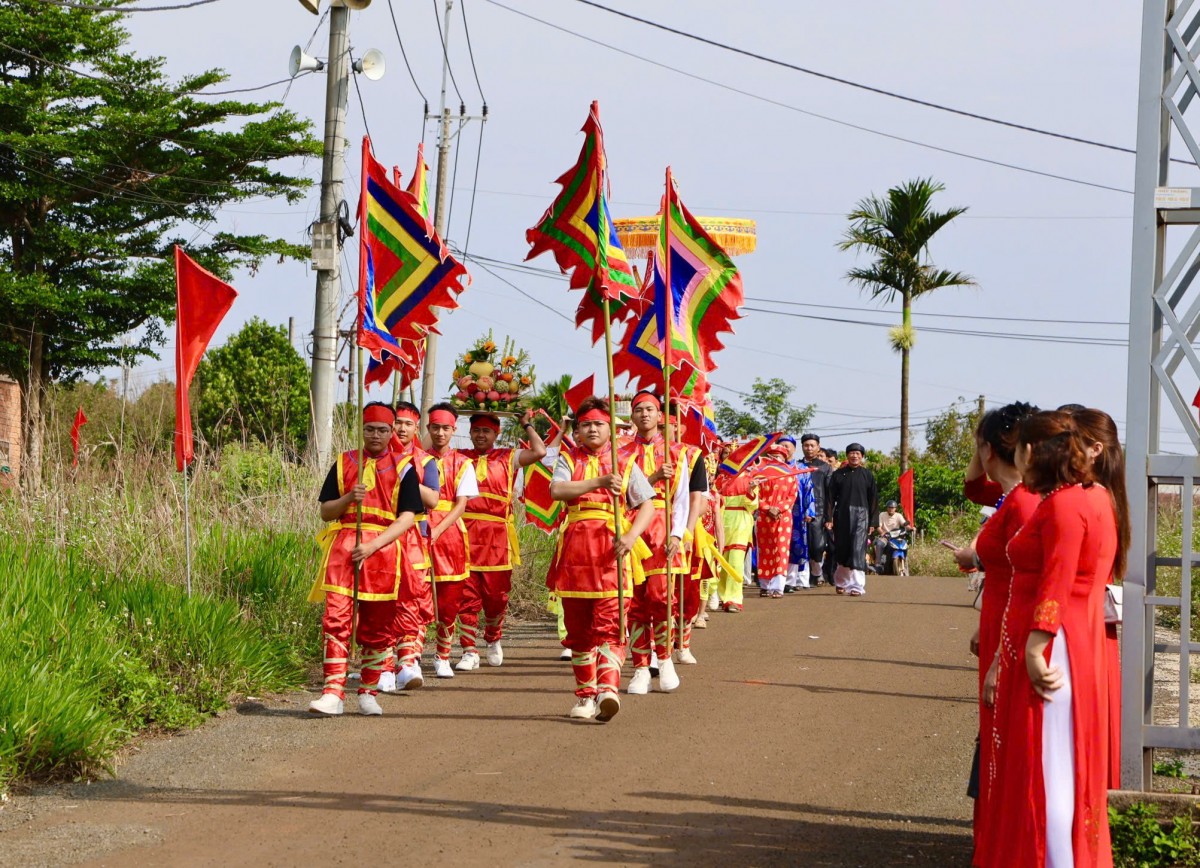 Lâm Đồng: Người dân xã biên giới Tuy Đức trang trọng tổ chức Giỗ Tổ Hùng Vương năm 2026
