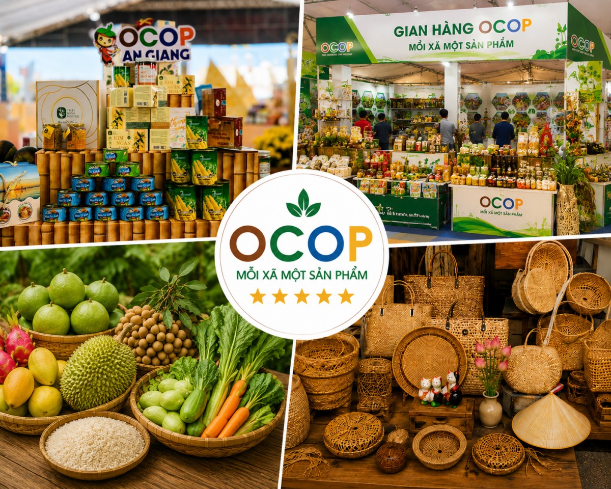Hơn 20.000 sản phẩm OCOP mở rộng cơ hội cho nông sản Việt