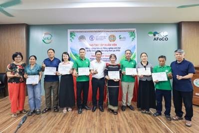 Tập huấn TOT về nông nghiệp hữu cơ và PGS cho các tổ chức sản xuất rừng, trang trại miền núi phía Bắc