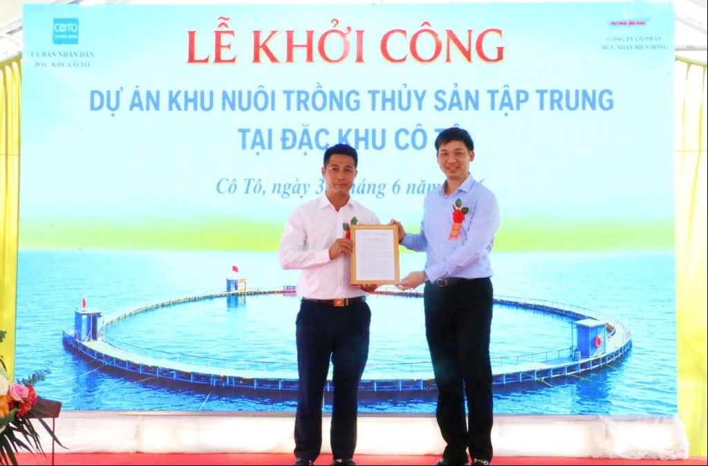 Quảng Ninh: Khởi công Dự án nuôi trồng thủy sản tập trung quy mô công nghiệp