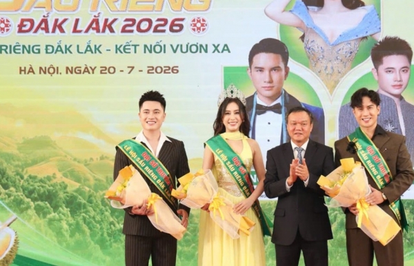 Đắk Lắk giới thiệu Đại sứ truyền thông, lan tỏa thương hiệu Lễ hội Sầu riêng năm 2026