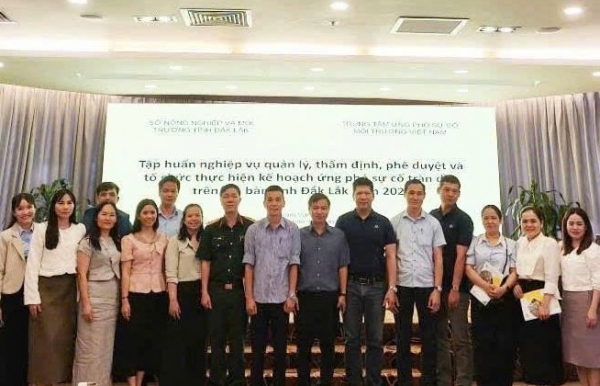 Đắk Lắk tăng cường năng lực phòng ngừa, ứng phó sự cố môi trường và tràn dầu trên địa bàn