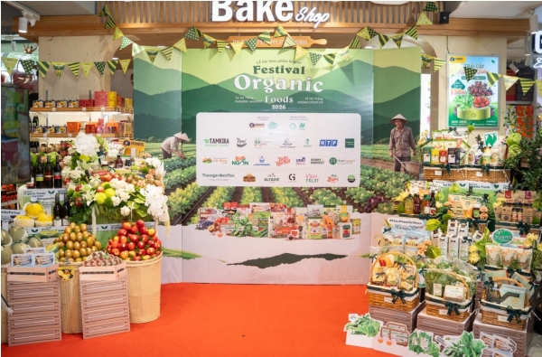 Festival Organic Foods 2026: Điểm hẹn của thực phẩm hữu cơ và tiêu dùng xanh