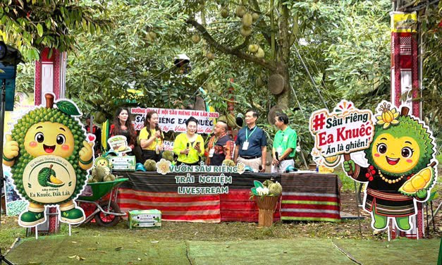 Bí thư Đảng ủy xã Ea Knuếc tham gia 