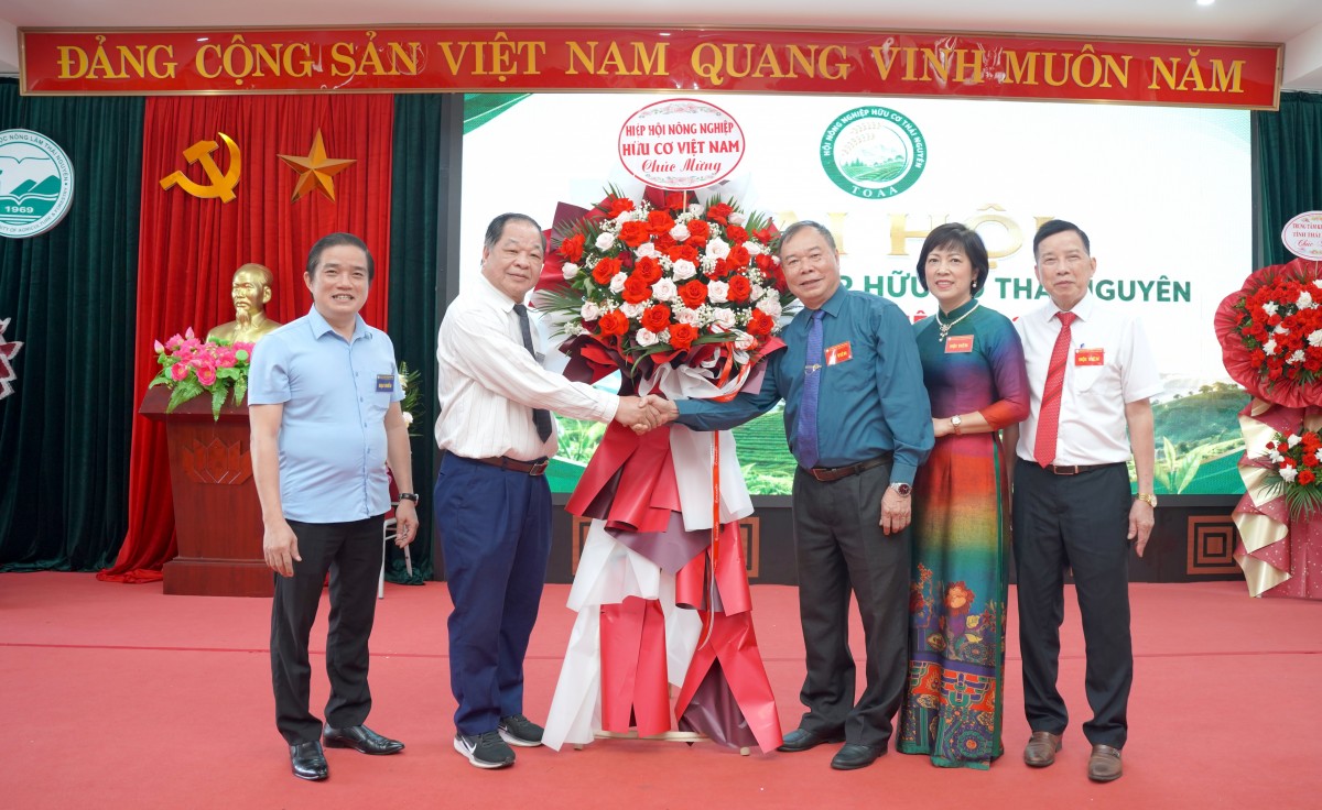 GS.TS. Đào Thanh Vân được bầu làm Chủ tịch Hội Nông nghiệp hữu cơ Thái Nguyên