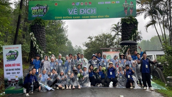 Tp Huế: Phường An Cựu lan tỏa tinh thần bảo vệ môi trường từ "Thiên Thai Run 2026"