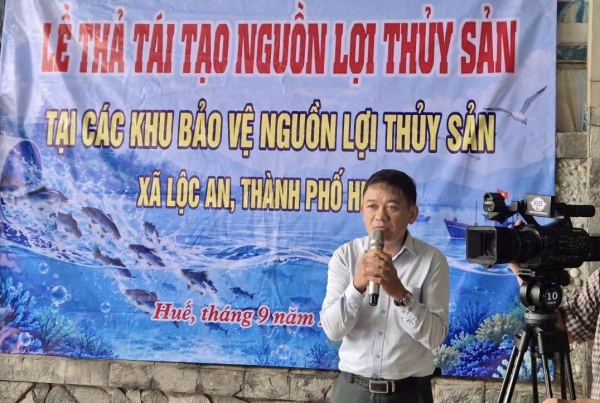 Tp. Huế: Tái tạo nguồn lợi thủy sản, chung tay bảo vệ hệ sinh thái đầm phá