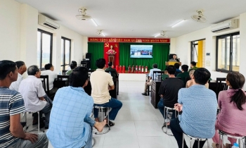 Tp. Huế: Phường Thuận An tăng cường chống khai thác IUU, bảo đảm an toàn tàu cá