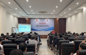 Đà Nẵng: Tập huấn nâng cao năng lực cho cán bộ Hội Nông dân tại Bàn Thạch