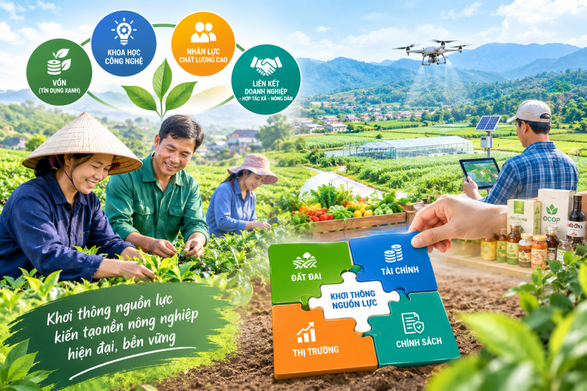 Làm thế nào khơi thông nguồn lực để phát triển nông nghiệp?